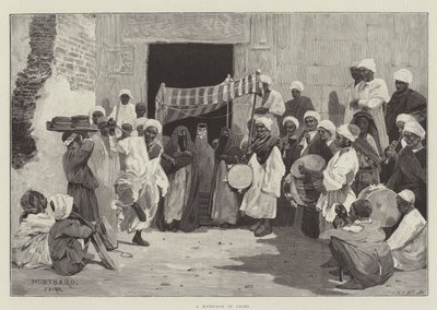 Un matrimonio en El Cairo de Charles Auguste Loye